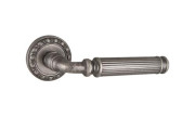 Ручка раздельная для межкомнатной двери BELLAGIO MT OS-9 (Античное серебро)