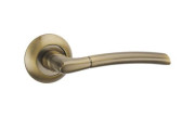 Ручка раздельная для межкомнатной двери ARDEA TL ABG-6 (Зеленая бронза)