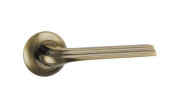 Ручка раздельная для межкомнатной двери BOLERO TL ABG-6 (Зеленая бронза)