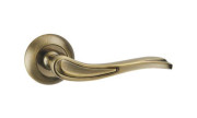 Ручка раздельная для межкомнатной двери SALSA TL ABG-6 (Зеленая бронза)