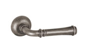 Ручка раздельная для межкомнатной двери SERENITY ZR OS-9 (Античное серебро)