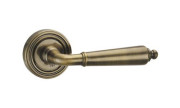 Ручка раздельная для межкомнатной двери LIBRETTO ML/HD ABG-6 (Зеленая бронза)