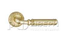 Ручка раздельная для межкомнатной двери BELLAGIO MT SG/GP-4 (Матовое золото/Золото)