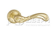 Ручка раздельная для межкомнатной двери PALMIRA MT SG/GP-4 (Матовое золото/Золото)