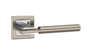 Ручка раздельная для межкомнатной двери CITY QL SN/CP-3 (Матовый никель/Хром)