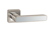 Ручка раздельная для межкомнатной двери MARS QR SN/CP-3 (Матовый никель/Хром)