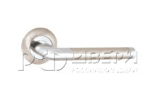 Ручка раздельная для межкомнатной двери REX TL SN/CP-3 (Матовый никель/Хром)