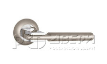 Ручка раздельная для межкомнатной двери CITY TL SN/CP-3 (Матовый никель/Хром)