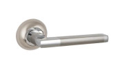 Ручка раздельная для межкомнатной двери AXIS ZR SN/CP-3 (Матовый никель/Хром)
