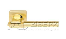 Ручка для межкомнатной двери Armadillo TRINITY SQ005-21SG/GP-4 (Матовое золото/Золото)