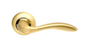 Ручка для межкомнатной двери Armadillo Selena LD19-1SG/CP-1 (Матовое золото/Хром)
