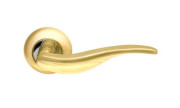 Ручка для межкомнатной двери Armadillo Lora LD39-1SG/CP-1 (Матовое золото/Хром)