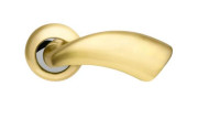Ручка для межкомнатной двери Armadillo Leo LD56-1SG/CP-1 (Матовое золото/Хром)