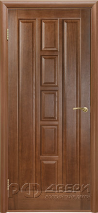 Межкомнатная дверь Квадро ПГ (Каштан)