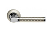 Ручка для межкомнатной двери Armadillo Eridan LD37-1SN/CP-3 (Матовый никель/Хром TECH)