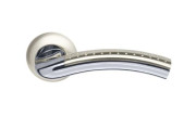 Ручка для межкомнатной двери Armadillo Libra LD26-1SN/CP-3 (Матовый никель/Хром TECH)