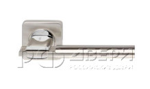 Ручка для межкомнатной двери Armadillo TRINITY SQ005-21SN/CP-3 (Матовый никель/Хром)
