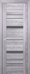 Межкомнатная дверь PSК-2 (Ривьера грей/Серый лакобель)