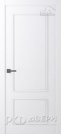 Межкомнатная дверь Ламира 2 ПГ (Эмаль Белая)