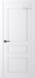 Межкомнатная дверь Ламира 3 ПГ (Эмаль Белая)