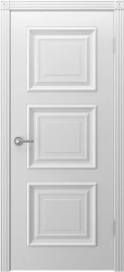 Межкомнатная дверь Тенор ПГ (Белая эмаль)