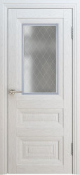 Межкомнатная дверь Вена Багет 1 ПО-8 (Ясень белый)