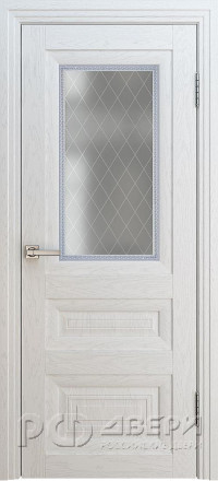 Межкомнатная дверь Вена Багет 1 ПО-8 (Ясень белый)