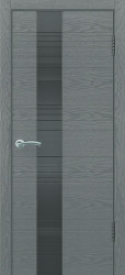 Межкомнатная дверь Лайн-3 ПО (Ясень Графит)