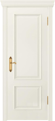 Межкомнатная дверь Криста-1 ДГ (Белая Эмаль)