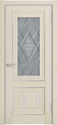 Межкомнатная дверь ЛУ-62 (Дуб Айвори)