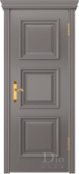 Межкомнатная дверь Кардинал-3 Каприс ПГ (Эмаль Графит)
