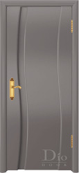 Межкомнатная дверь Грация-1 ПГ (Эмаль Графит)