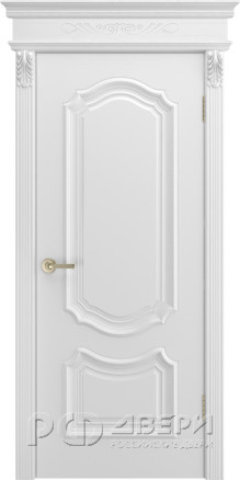 Межкомнатная дверь Сюита ПГ (Белая Эмаль)
