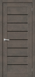 Межкомнатная дверь Модель-22 ПО (Brut Beton/Black Star)