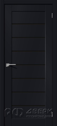 Межкомнатная дверь Модель-22 ПО (Black Mix/Black Star)