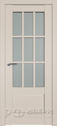 Межкомнатная дверь 104U (Санд/Матовое)