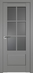 Межкомнатная дверь 103U (Грей/Графит)