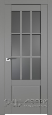 Межкомнатная дверь 104U (Грей/Графит)
