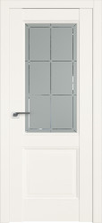 Межкомнатная дверь Profil Doors 90U ПО (ДаркВайт/Гравировка 1)