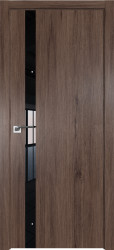 Межкомнатная дверь Profildoors 6ZN ПО (Салинас темный/Черный лак)