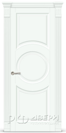Межкомнатная дверь Венеция 6 ПГ (Белый Ral 9003)