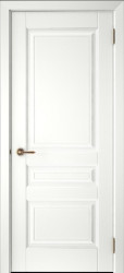 Межкомнатная дверь Скин-1 ПГ (Белая эмаль)