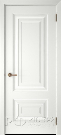 Межкомнатная дверь Скин-6 ПГ (Белая эмаль)