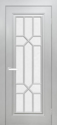 Межкомнатная дверь Виано ПО (Светло-серый) 