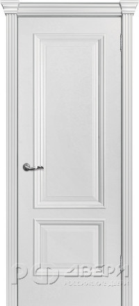 Межкомнатная дверь Смальта-шарм 02 ПГ (Белый RAL 9003)