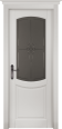 Дверь из массива ольхи Бристоль ПО (Белая эмаль) Мини фото #0