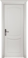Дверь из массива ольхи Бристоль ПГ (Белая эмаль) Мини фото #0