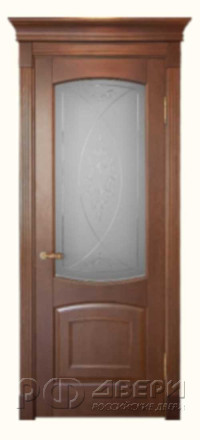 Межкомнатная дверь из массива бука Blic ПО4 (Бук орех)