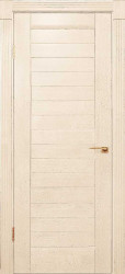 Межкомнатная дверь из массива бука Linea (Белый)