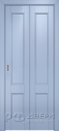 Складная дверь книжка Италия2 (Голубой)